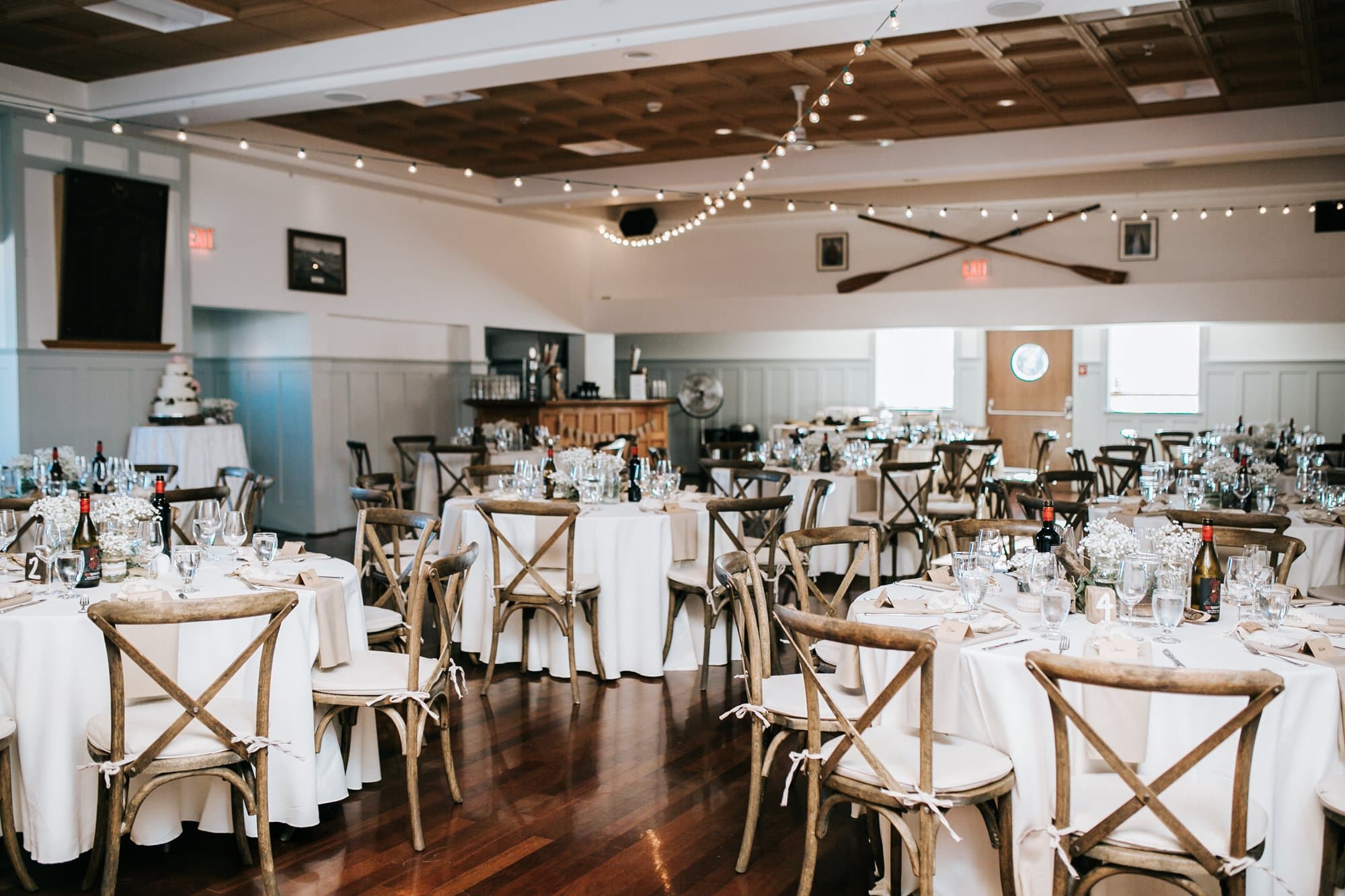 Vancouver Rowing Club clubhouse event space on Coal Harbour